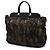 Borsa Prada Brown Tessuto Gaufre Camouflage Frame Satchel Marrone Cachi - vista 2