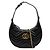 Borsa Gucci Black Mini GG Marmont Mezza Luna Nero