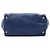 Tote convertible aperto in Vitello Daino blu Prada Blu scuro - vista 3