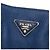 Tote convertible aperto in Vitello Daino blu Prada Blu scuro - vista 5