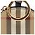 Burberry Beige House Check Leder Münzbeutel - Ansicht 6