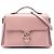 Borsa satchel Gucci Pink Medium Dollar Calfskin Interlocking G Rosa