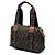 Fendi Tote aus braunem Zucca Canvas FF - Ansicht 2