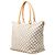 Louis Vuitton White Damier Azur Saleya GM Bianco - vista 2