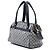 Louis Vuitton Gray Monogram Mini Lin Josephine PM Marrone Grigio - vista 2