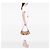 Borsa Fendi Pink Leather O Lock Swing Rosa - vista 7
