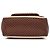 Céline Borsa Boogie in tela Macadam marrone Celine Marrone scuro - vista 3