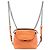 Fendi Orange Mini Leather Back To School Backpack