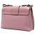 Burberry Pink Small Leather Medley Buckle Crossbody Rosa - vista 2
