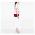 Prada Red Tessuto Gaufre Crossbody Rot - Ansicht 6