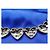 Oscar de la Renta Set Collana Choker e Orecchini a Cuore Rosa Blu D'oro Bordò Gold hardware - vista 12