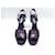 SCARPE PRADA SLINGBACK PLATFORM 40 SANDALI IN PELLE VIOLA Porpora  - vista 8