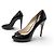 DECOLTÉ PRADA 40 SCARPE IN PELLE LACCATA NERA Nero