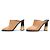 NOVO SAPATOS GIVENCHY BE304JE004 CLOGS SABOTS MULES SALTO 40 COURO Marrom - vista 2