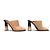 NOVO SAPATOS GIVENCHY BE304JE004 CLOGS SABOTS MULES SALTO 40 COURO Marrom - vista 3