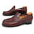 JM Weston VINTAGE WESTON SCHUHE MOKASSIN 180 5.5C 39.5 FIN CROCO LEISTEN Braun
