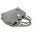Céline NUOVA BORSA CELINE APPOLINE MEDIUM 114963FK6 PELLE GRIGIA A SPALLA Grigio - vista 4