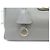 Céline NUOVA BORSA CELINE APPOLINE MEDIUM 114963FK6 PELLE GRIGIA A SPALLA Grigio - vista 7