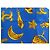 FULAR CHANEL MOTIVO LOGO CC STELLA LUNA QUADRATO 90 SETA BLU SILK SCARF - vista 11