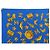 FULAR CHANEL MOTIVO LOGO CC STELLA LUNA QUADRATO 90 SETA BLU SILK SCARF - vista 2