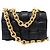 NEUF SAC A MAIN BOTTEGA VENETA CHAIN CASSETTE MATELASSE INTRECCIO NOIR - vue 2