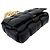 NEUF SAC A MAIN BOTTEGA VENETA CHAIN CASSETTE MATELASSE INTRECCIO NOIR - vue 4