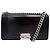 BORSA CHANEL BOY MEDIUM IN PELLE LACCATA NERA A SPALLA Nero
