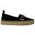 Espadrilles Louis Vuitton Front Pier con decorazioni in cristallo in scamosciato nero