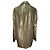 Blazer monopetto Brunello Cucinelli in viscosa oro metallizzato D'oro Metallico - vista 3