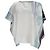 Top Kimono Tie-Dye in seta multicolore Diane von Furstenberg