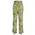 Pantalones Etro con estampado paisley en seda verde - vista 3
