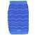 Minifalda Missoni con patrón de zig-zag en viscosa azul