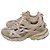 Baskets Track Balenciaga en polyuréthane Ecru Blanc Écru - vue 5