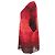 Oversized-Strickoberteil M Missoni mit Wave-Muster aus roter Viskose - Ansicht 2