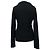 Khaite Hans gerippter Polo-Strickpullover aus schwarzem Kaschmir - Ansicht 3