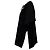 Camicia oversize fluida con fiocco in lyocell nero Totême - vista 4
