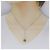 Autre Marque Collana in oro bianco Au750, perla nera e diamante Nero - vista 6