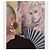 Autre Marque Orecchini a lampadario Joan Rivers Evil Eye con perle Bianco D'oro - vista 4