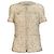 Chanel Chaqueta Iconic de Tweed Beige Arena Primavera 2019 Dorado