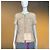 Chanel Chaqueta Iconic de Tweed Beige Arena Primavera 2019 Dorado - vista 4