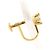 Autre Marque Orecchino a clip in oro giallo 18K con diamante D'oro - vista 2