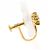 Autre Marque Brinco de clip em ouro amarelo 18K com um único diamante Dourado - vista 2