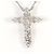 Autre Marque Platinhalskette PT900/PT850 mit Diamant