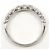 Autre Marque PT900 Platinring mit Diamant - Ansicht 3
