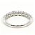 Autre Marque PT900 Platinring mit Diamant - Ansicht 4