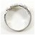 Autre Marque Anillo de banda en oro blanco de 18K con diamante Dorado - vista 3