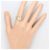 Autre Marque PT850 Platin- und 18K Gelbgold-Ring Golden - Ansicht 7