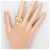 Autre Marque 18K Gelbgold Diamantring Golden - Ansicht 7