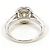 Autre Marque Platin-Ring mit gelbem Diamanten - Ansicht 4