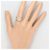 Autre Marque Platin-Ring mit gelbem Diamanten - Ansicht 7